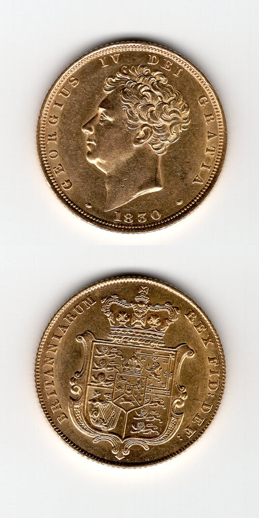 1830 Sovereign GEF/AUNC