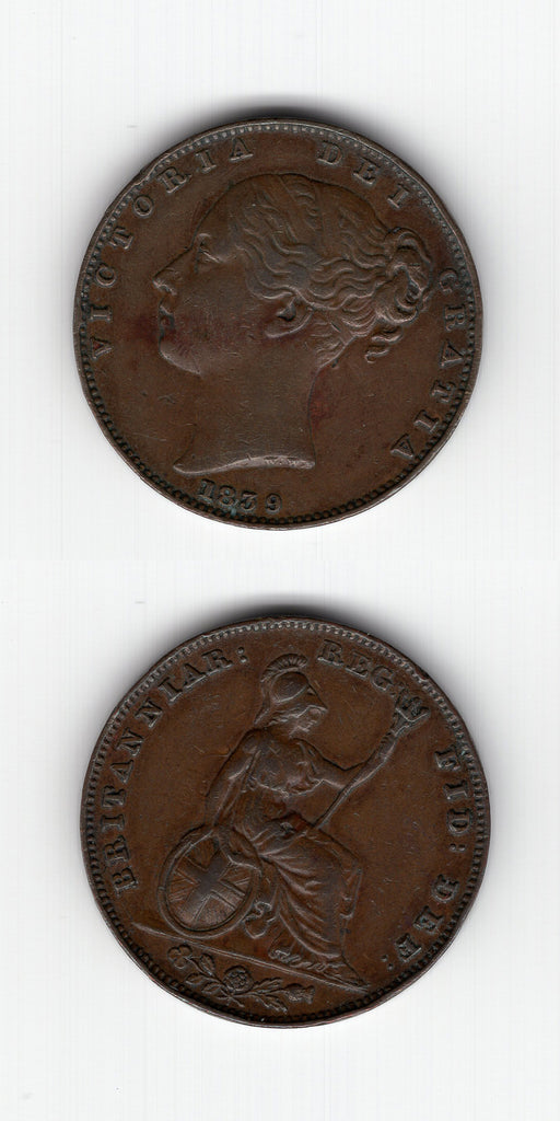 1839 Farthing VF