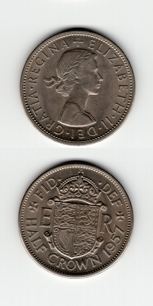 1957 Halfcrown AUNC