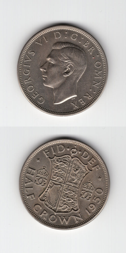 1950 Halfcrown GEF