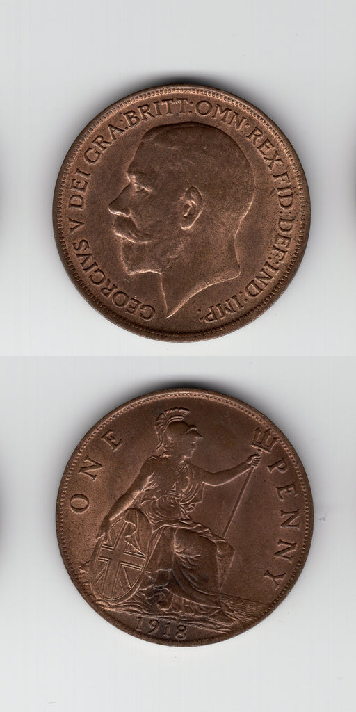1918 Penny UNC/BU