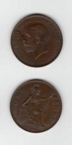 1935 Penny AUNC