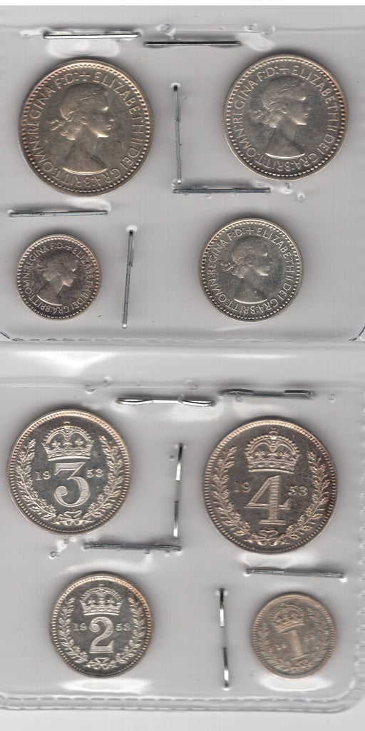 1953 Maundy Set UNC