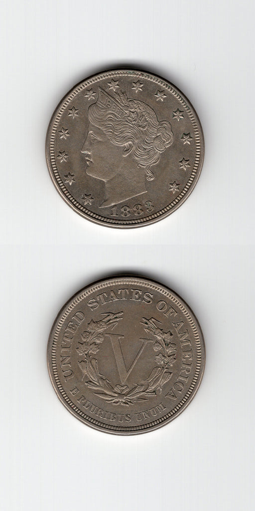 1883 USA 5  Cents UNC