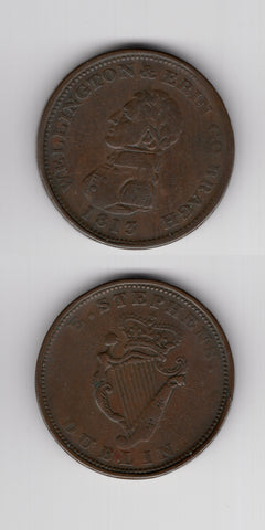 1813 Ireland Dublin Penny AVF