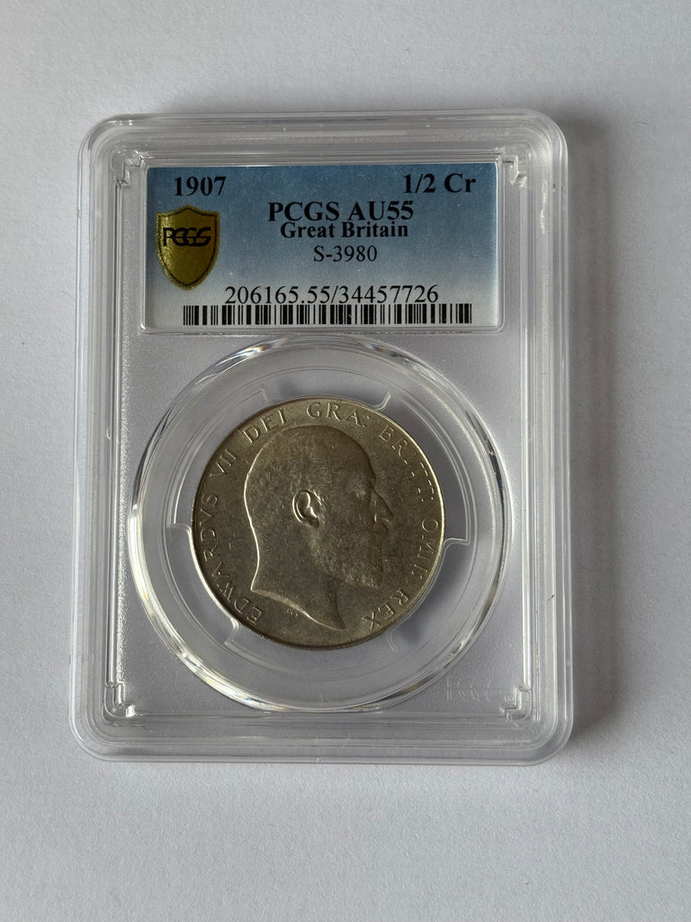 1907 Halfcrown AUNC