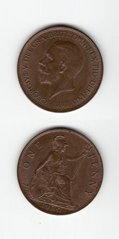 1930 Penny AUNC