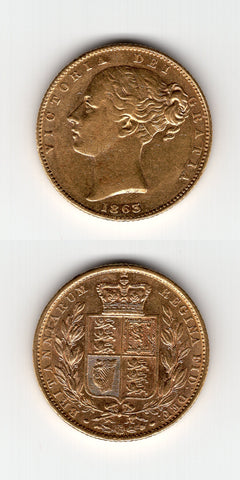 1863 Sovereign GVF
