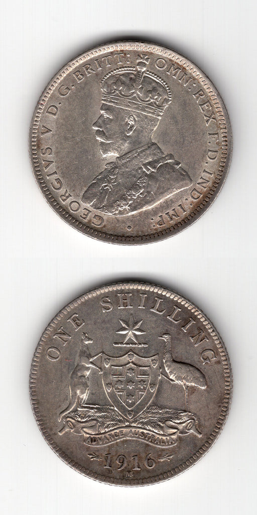 1916 M Australia Shilling  UNC