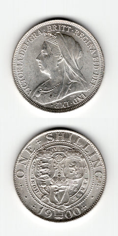 1900 Shilling BU