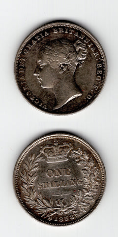 1838 Shilling GVF