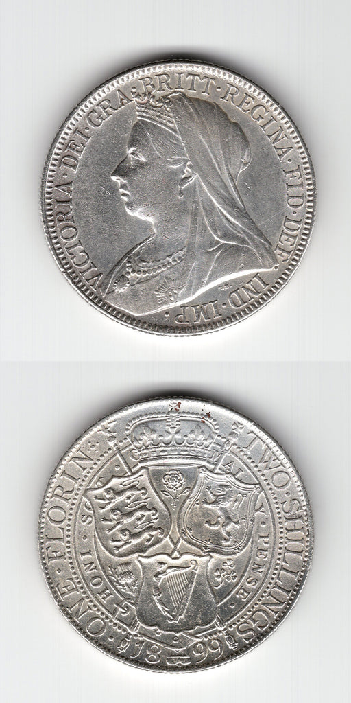1899 Florin GVF/EF