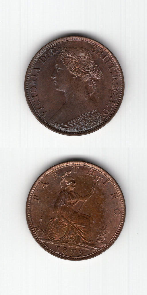 1873 Farthing UNC