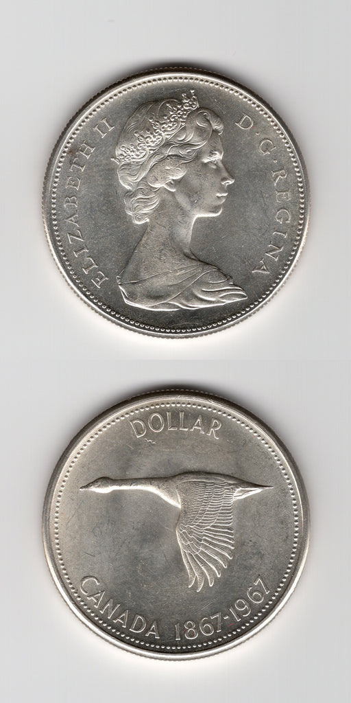 1967 Canada Silver Dollar UNC/BU