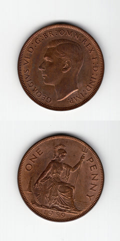 1939 Penny BU/UNC