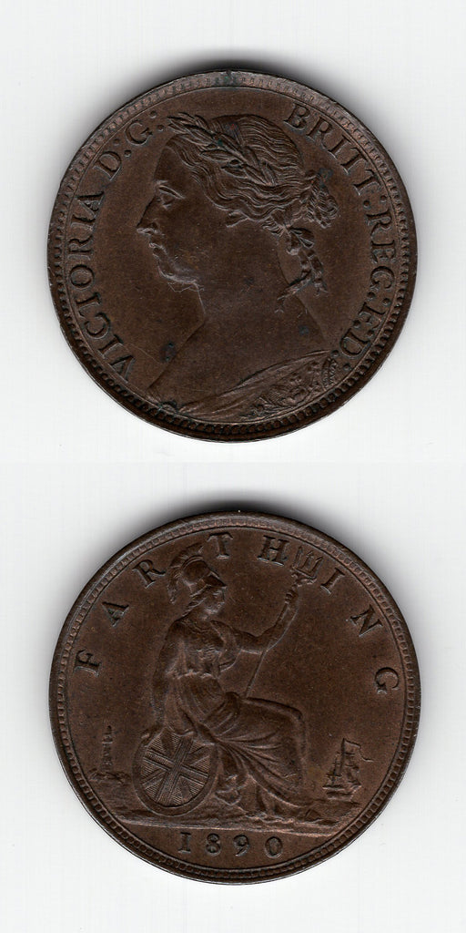 1890 Farthing AUNC