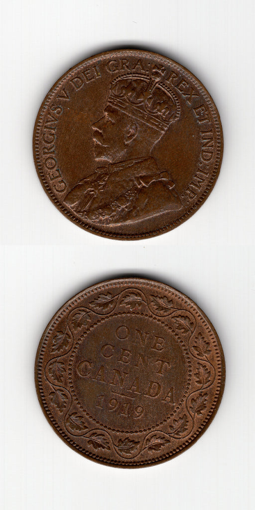 1919 Canda Cent GEF