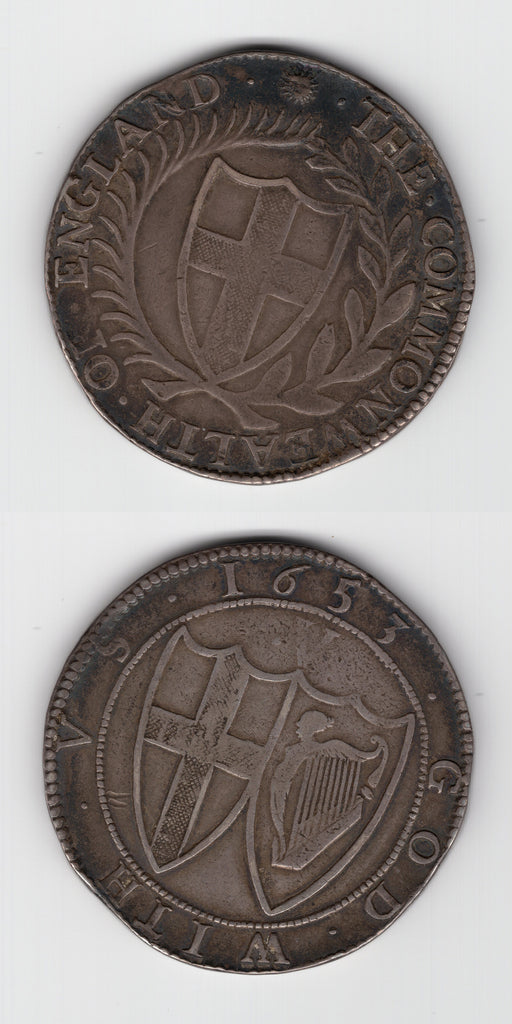 1653 Commonwealth Crown VF