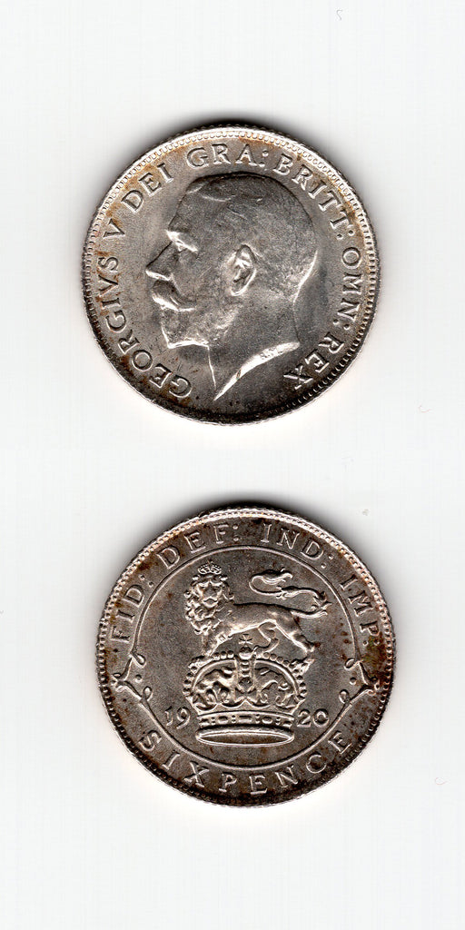 1920 Sixpence UNC