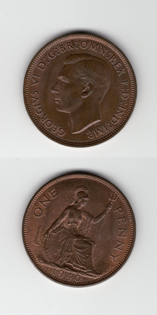 1940 Penny AUNC