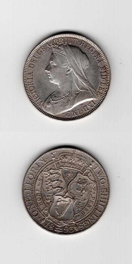 1893 Florin EF/GEF