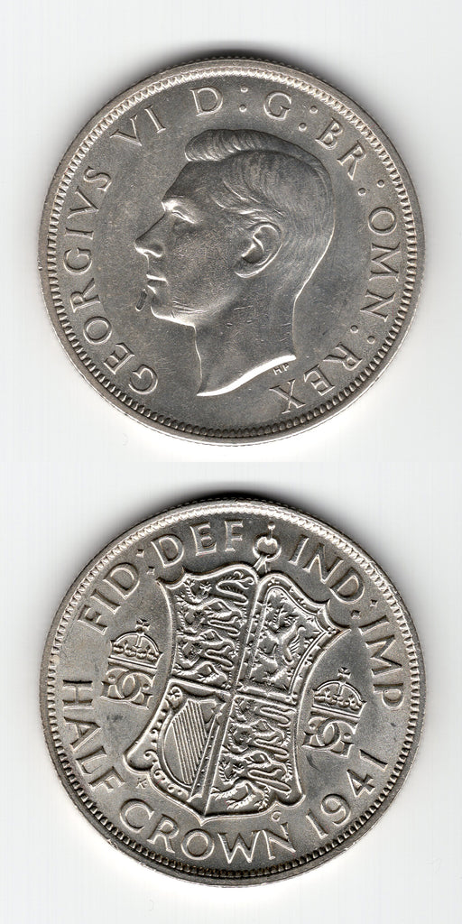 1941 Halfcrown UNC/BU