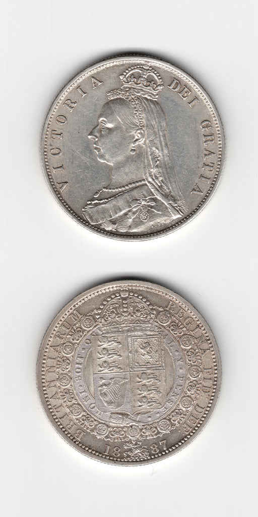 1887 Halfcrown GVF