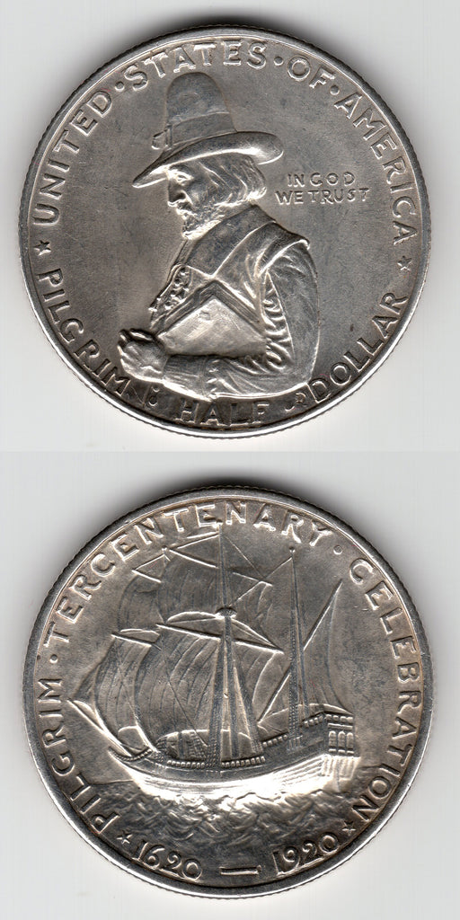 1920 USA Silver Half Dollar UNC