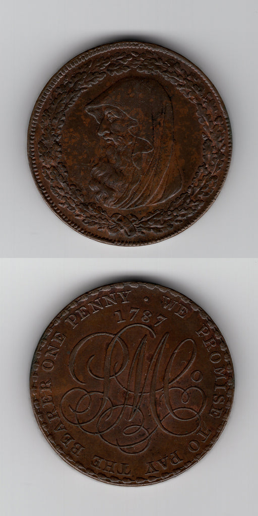 1787 Anglesey Parrys Mine Penny AUNC