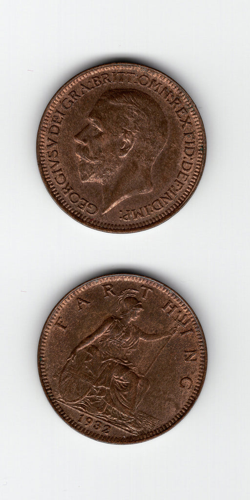 1932 Farthing UNC/BU