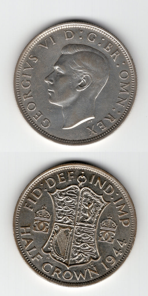 1944 Halfcrown EF/GEF
