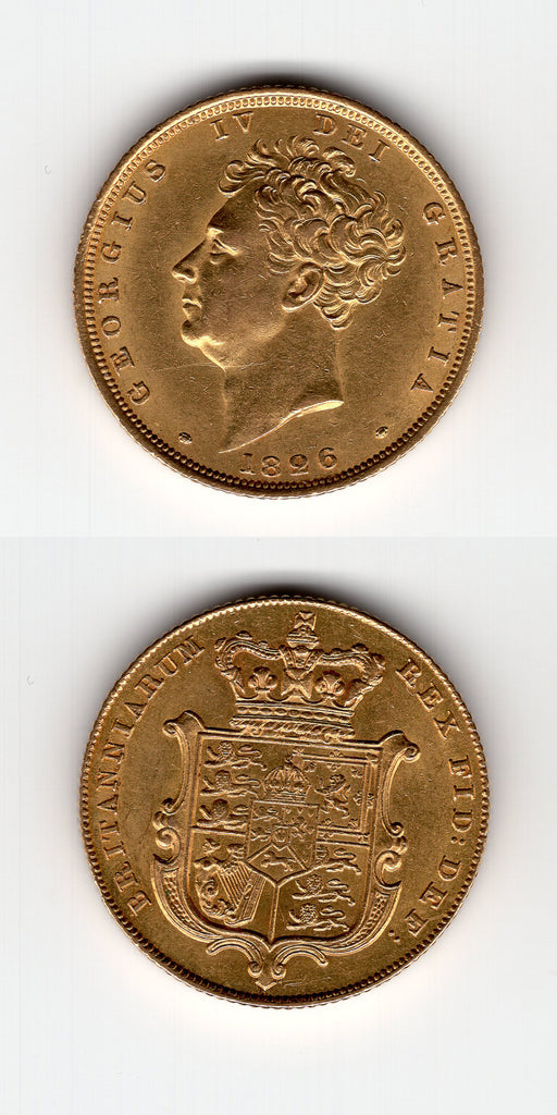 1826 George 1V Sovereign EF