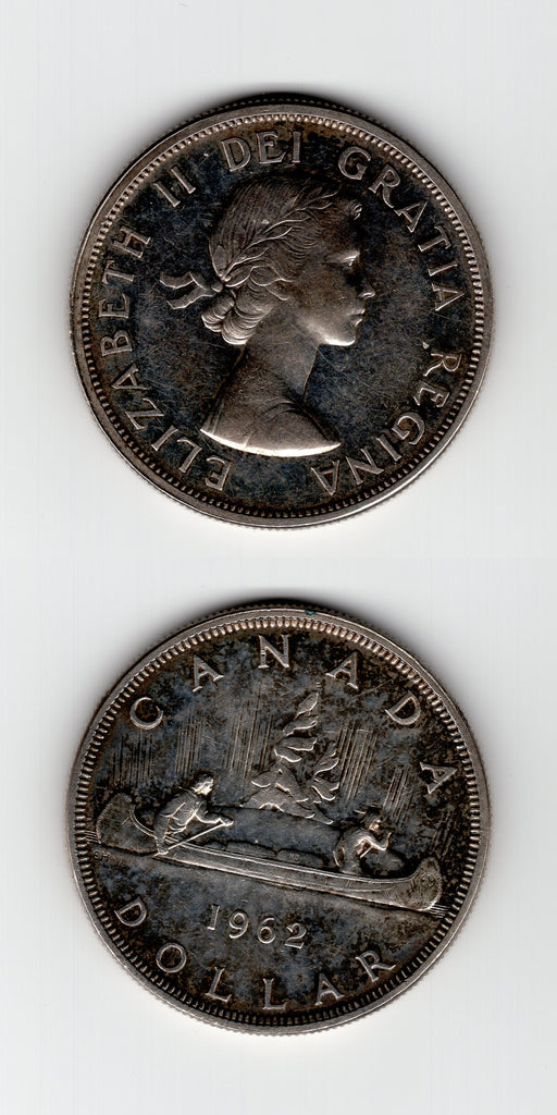 1962 Silver Canoe Dollar UNC
