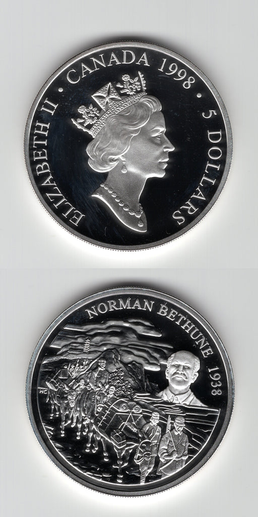 1998 Canada Silver Proof 5 Dollars FDC