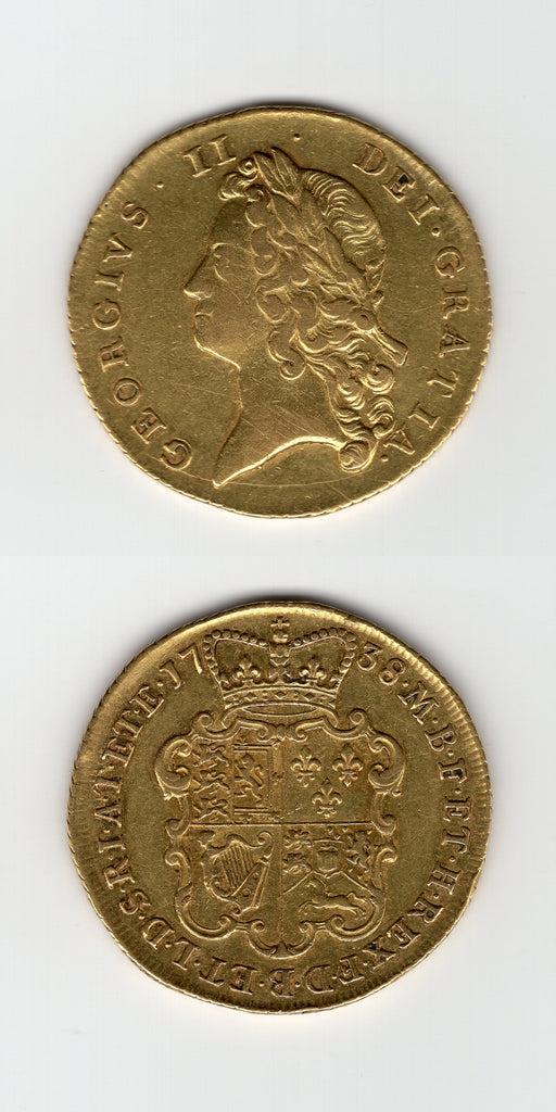 1738 George 11 Two Guineas AVF/VF