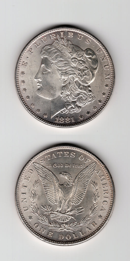 1881 Silver Dollar UNC/BU