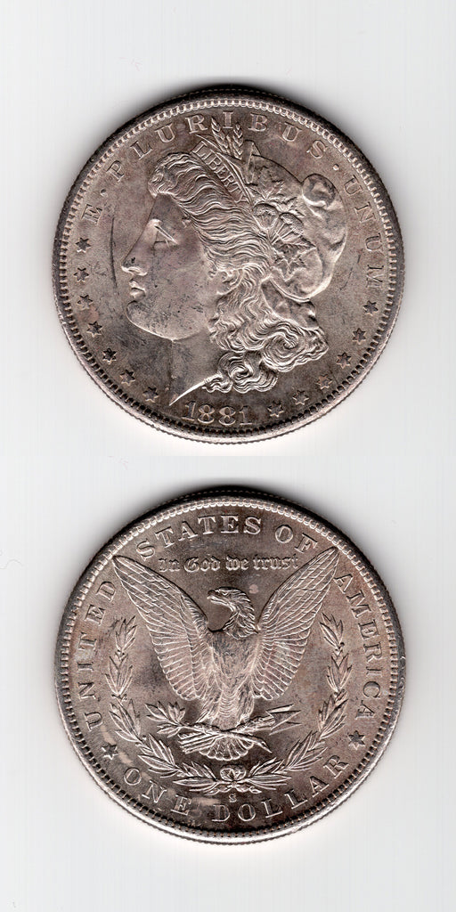 1881 s Silver Dollar UNC/BU