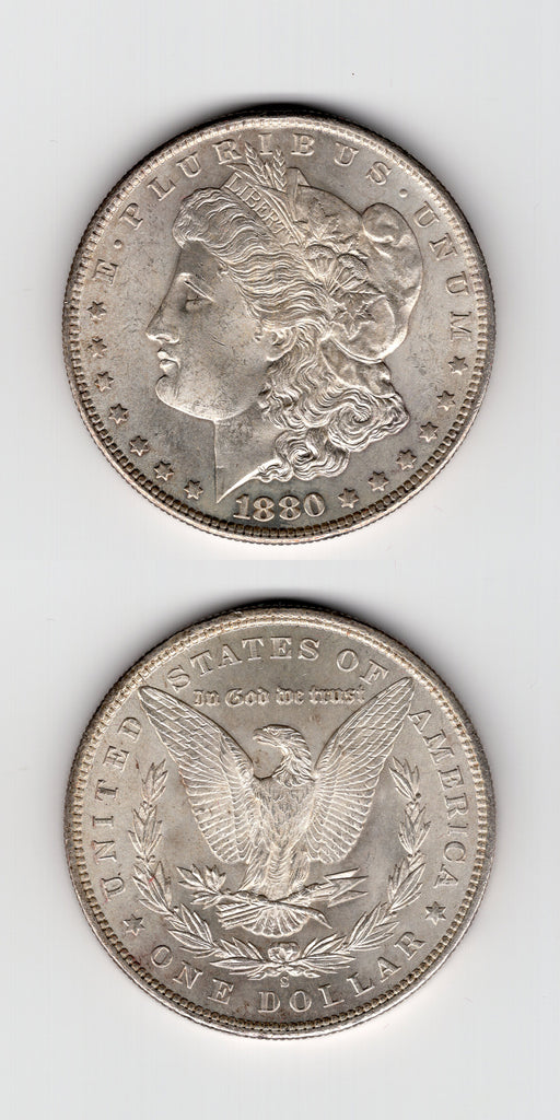 1880 S Silver Dollar UNC/BU