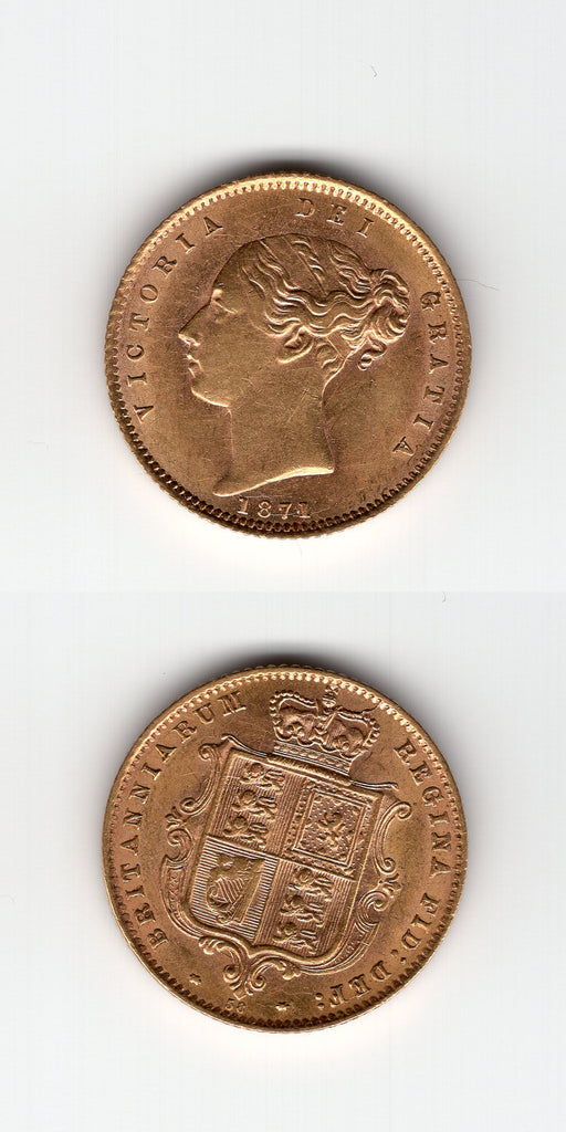 1871 Half Sovereign AEF
