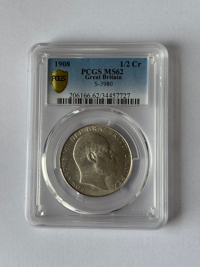 1908 Halfcrown UNC/ BU