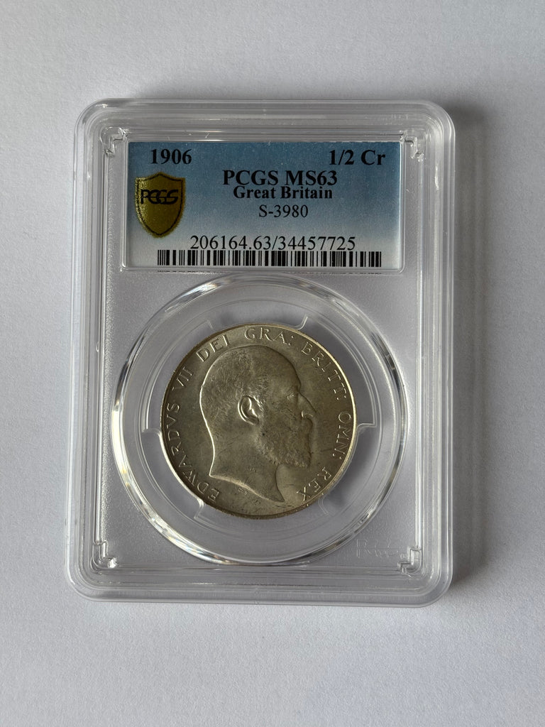1906 Halfcrown UNC/BU