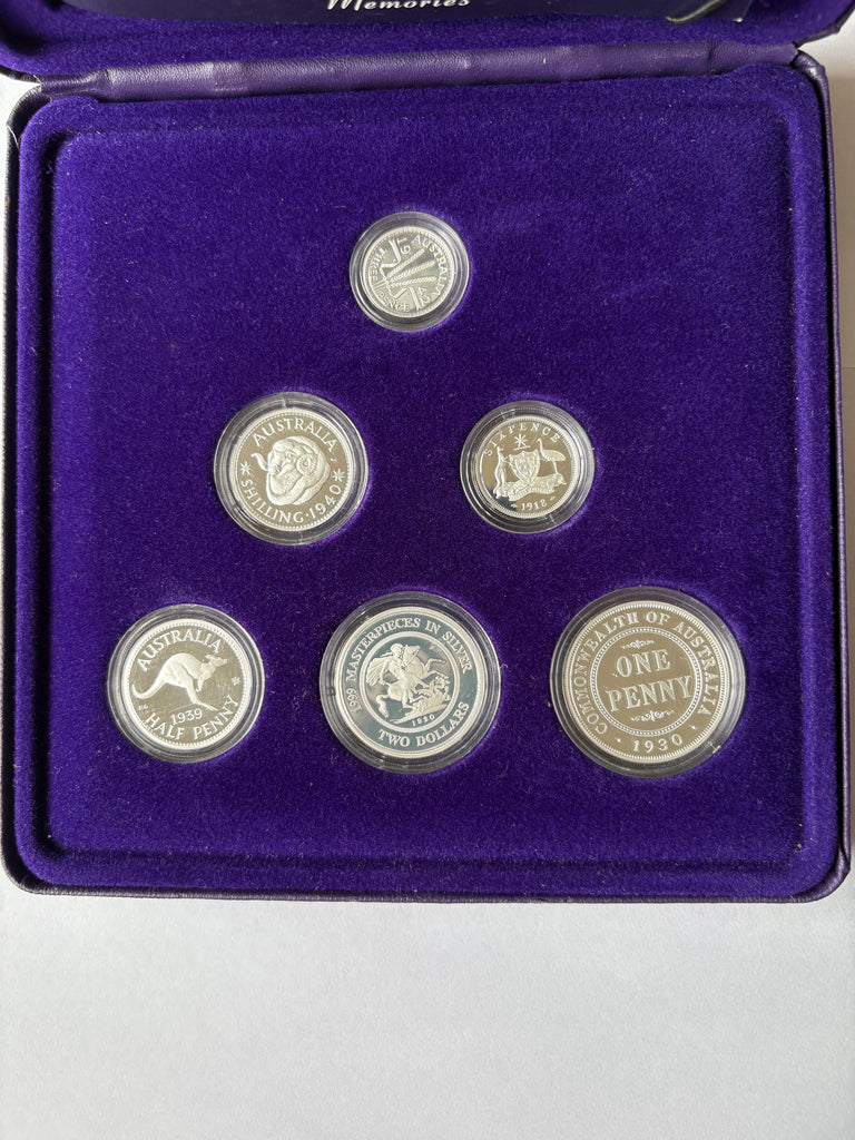 1999 Australia 6 Coin Silver Set FDC