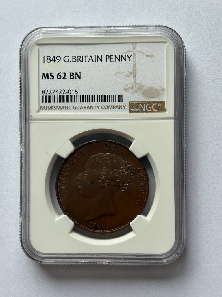 1849 Penny UNC