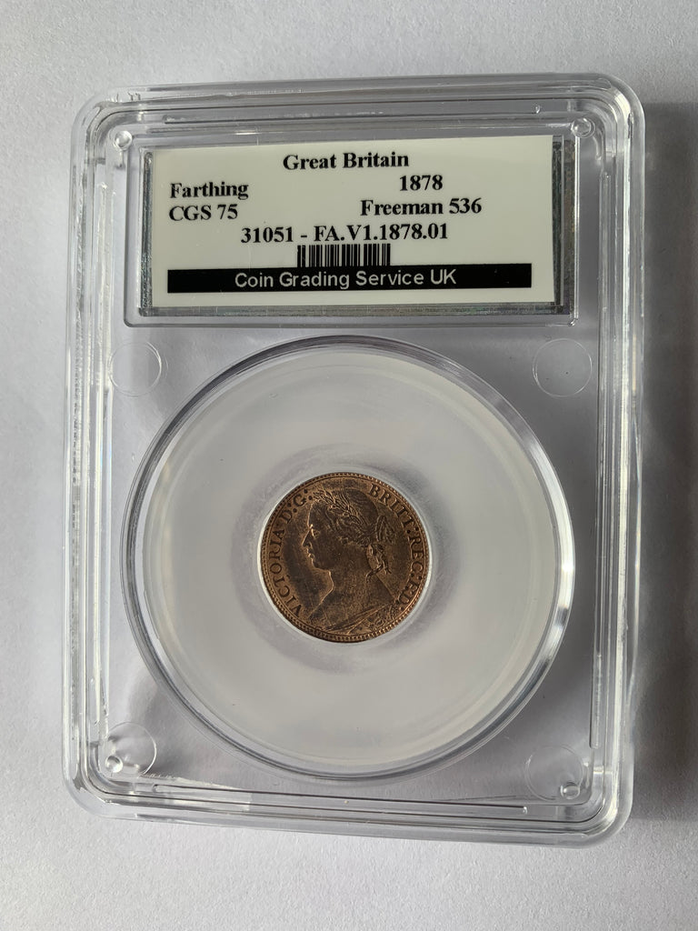 1878 Farthing UNC