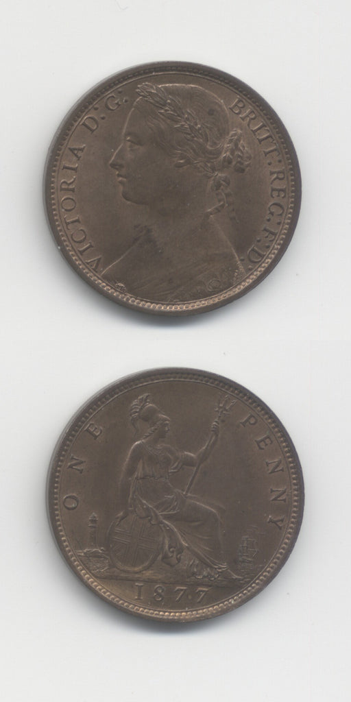 1877 Penny UNC