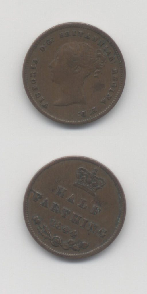 1844 1/2 of 1/4d GVF