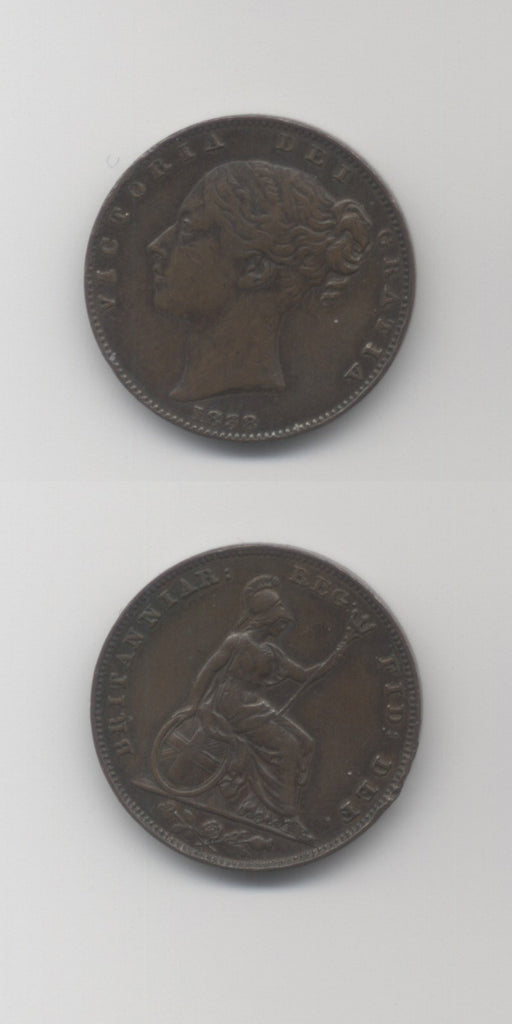 1838 Farthing GVF