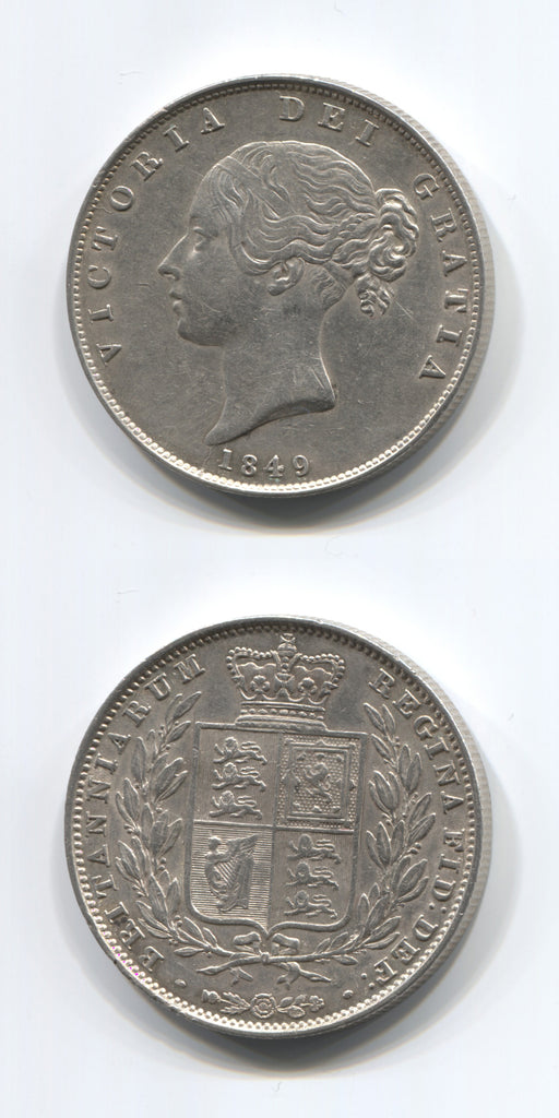 1849 Halfcrown AEF