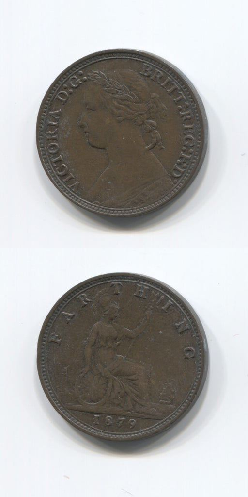 1879 Farthing VF