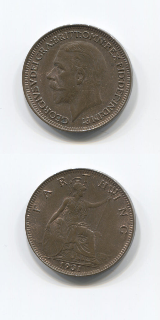 1931 Farthing AUNC/UNC